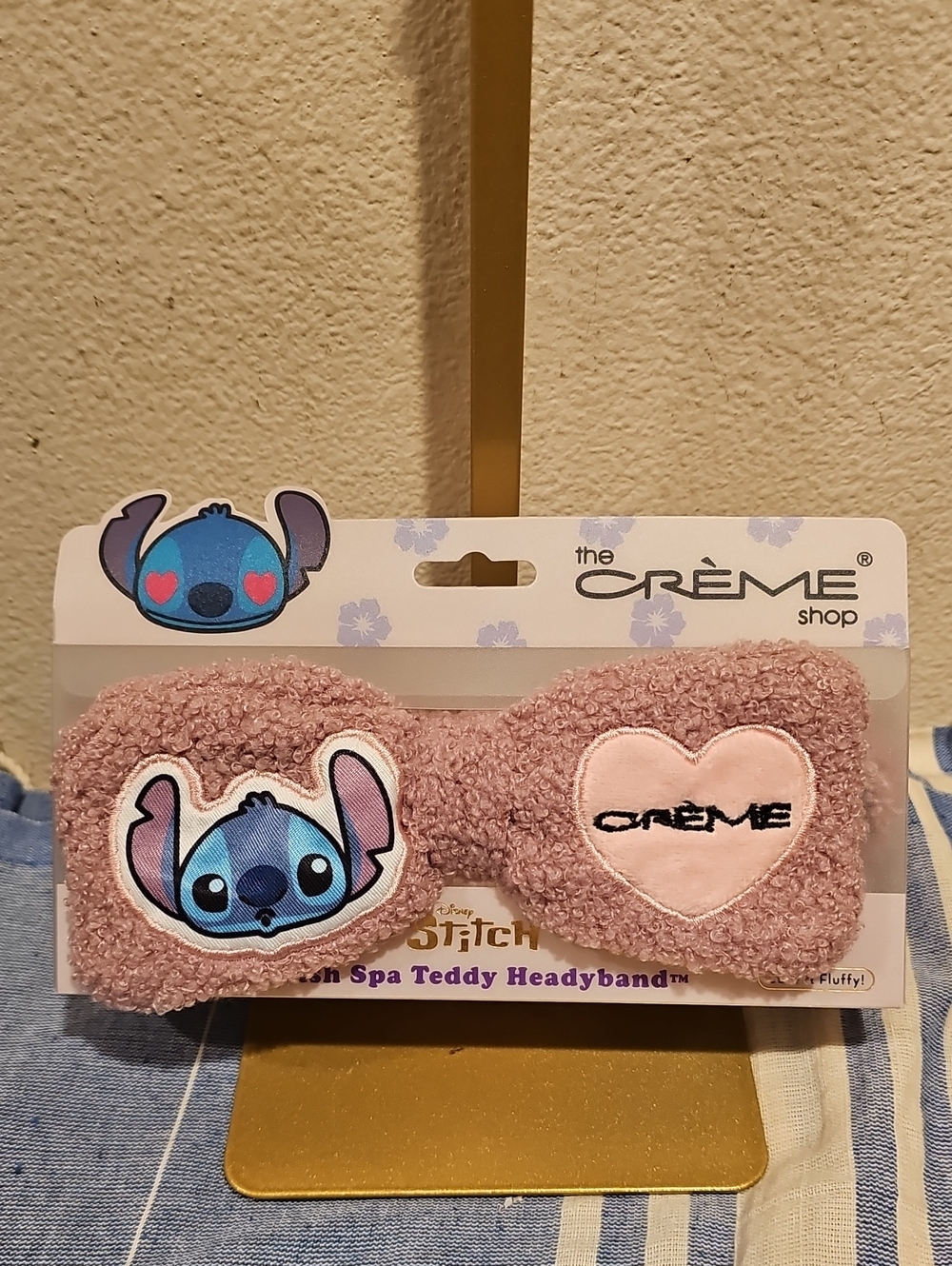 Creme Shop Stitch Plush Headband